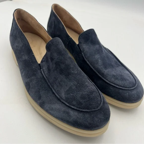 Paul Green Selby Women’s Slip On Loafer Flats Suede Leather Shoes Size US 8 - Picture 3 of 15